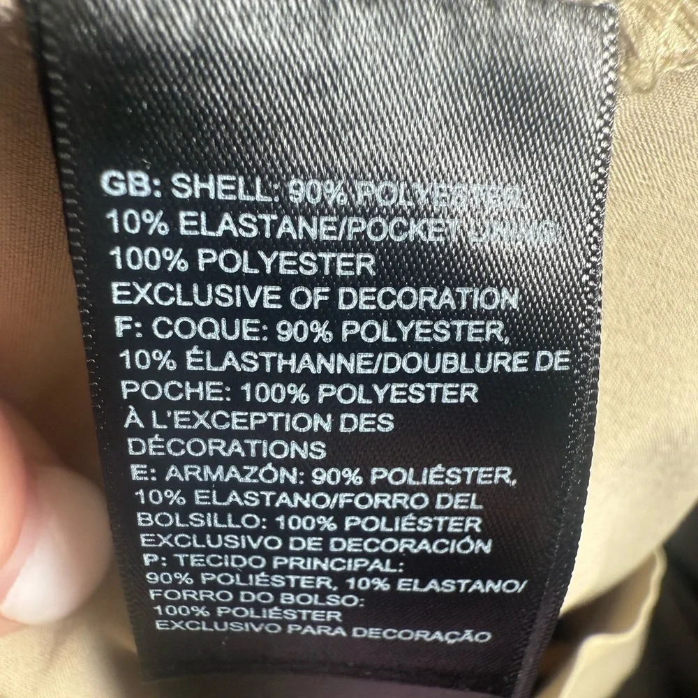 The North Face Tan  Shorts‎ Lightweight Quick-Dry size 38 Gorpcore